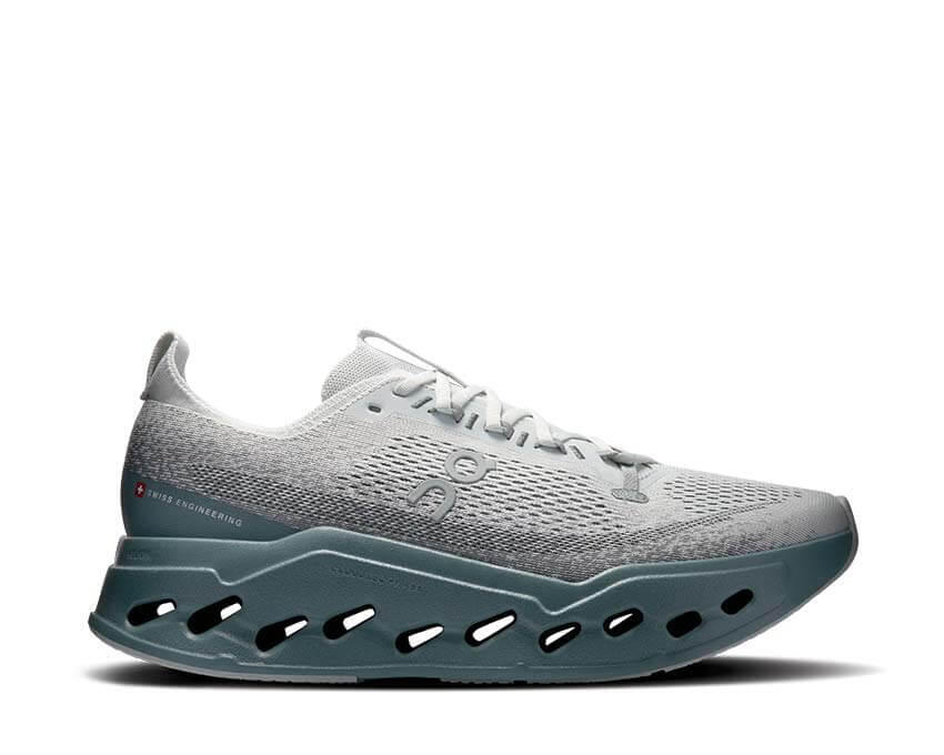 Buty do biegania męskie On Cloudsurfer Max iceberg/olive
