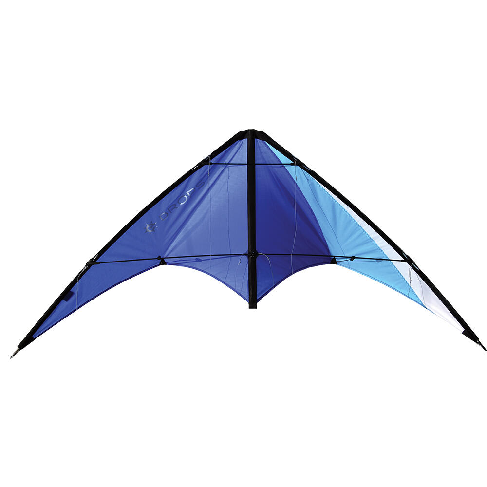 Latawiec akrobatyczny Elliot Drops Blue - White 1010630 Niebieski 160 x 75 cm