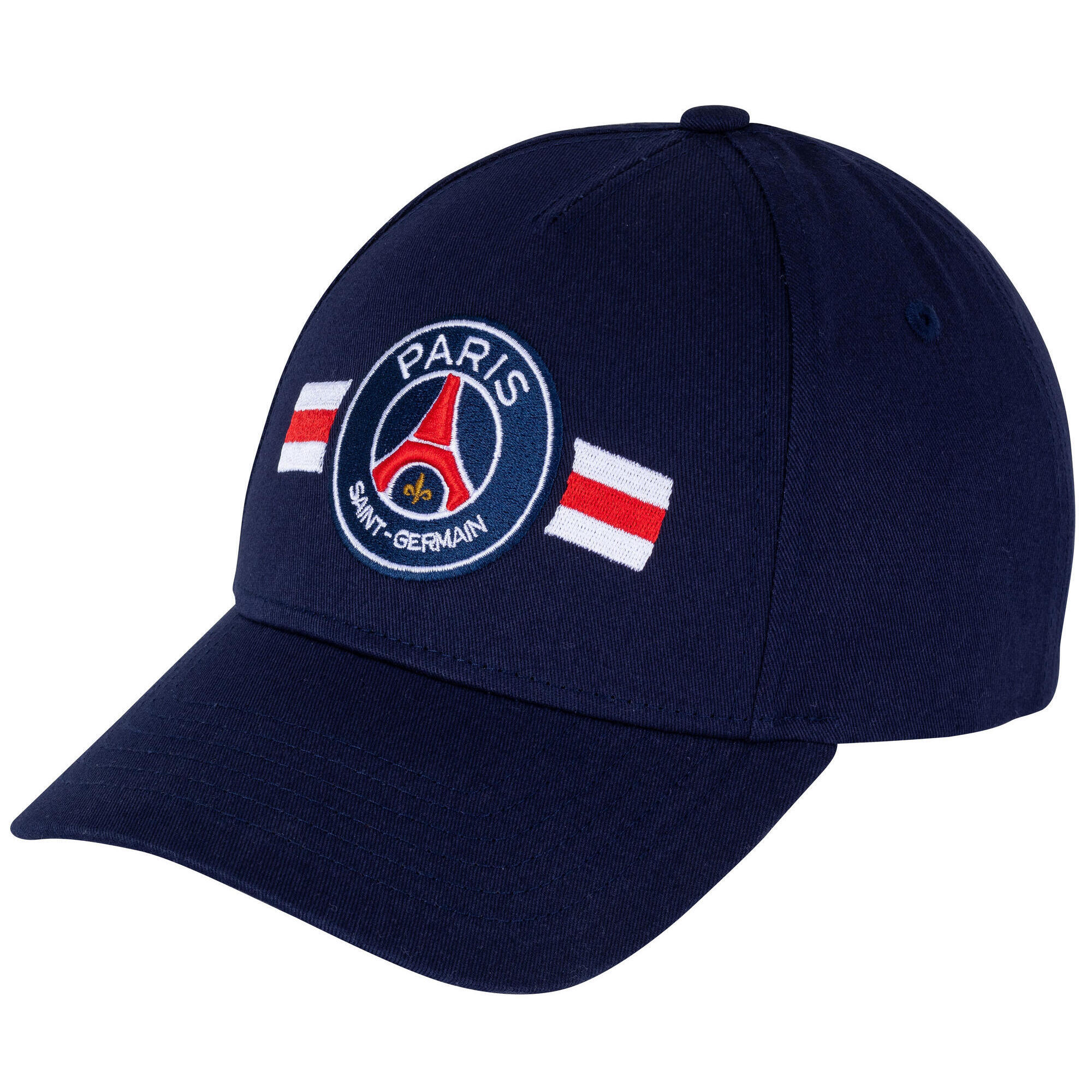 Czapka z daszkiem Paris Saint Germain bawełna granatowa