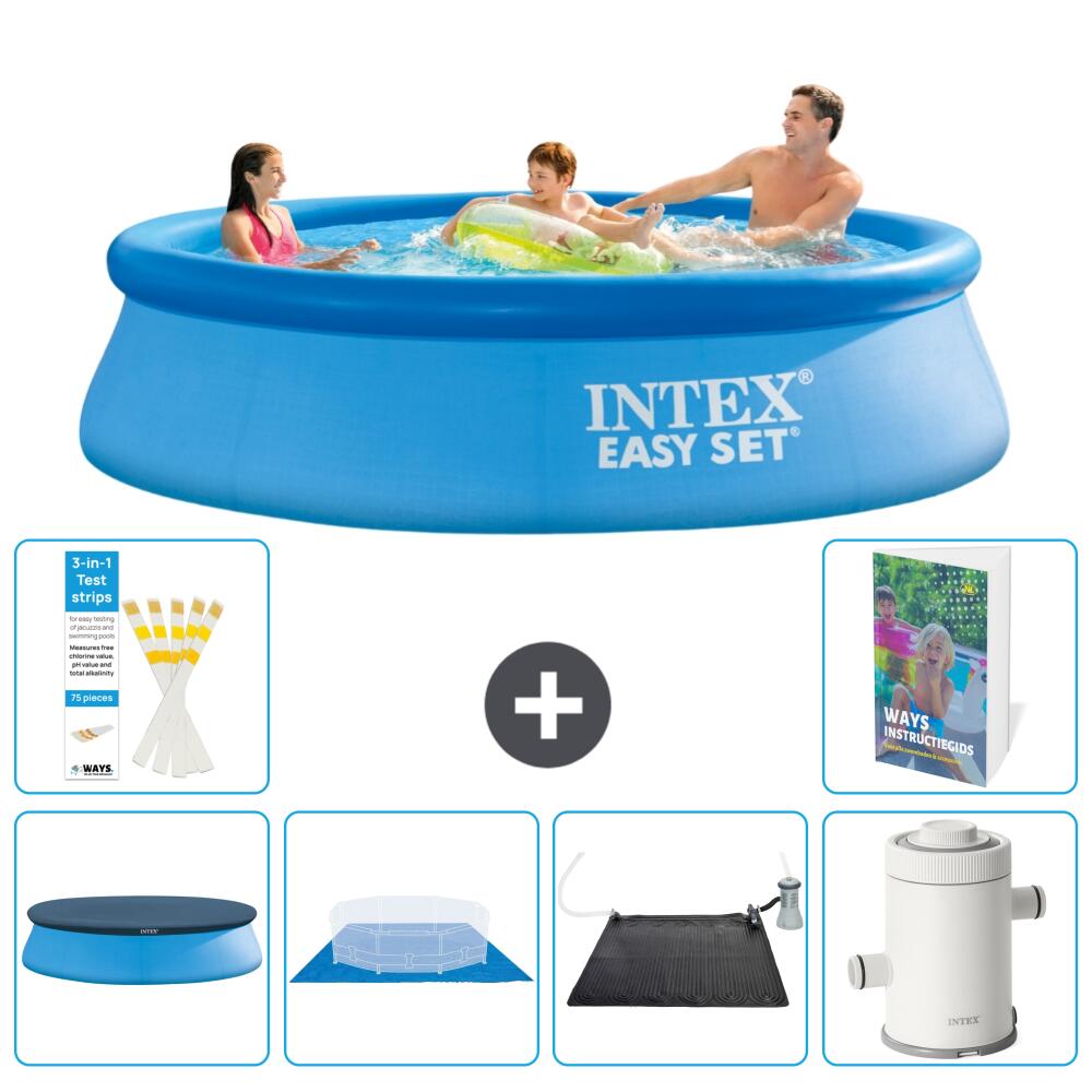 INTEX Basen Easy Set Okrągły - 305x76 cm - 7-częściowy S92