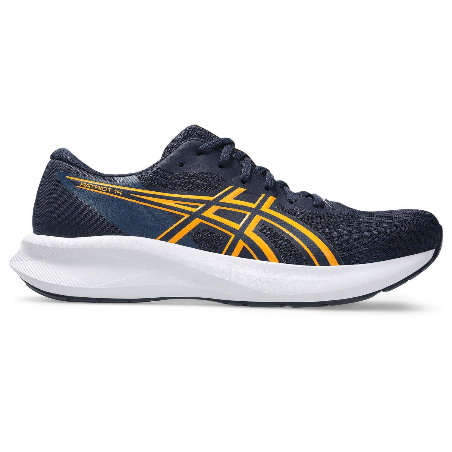 Buty męskie do biegania ASICS Patriot - mesh, AmpliFoam, czarne