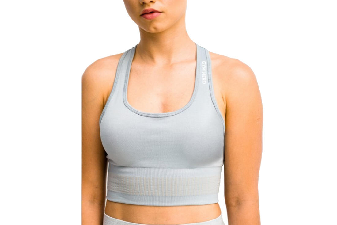Biustonosz sportowy damski GymHero Stripes Bra