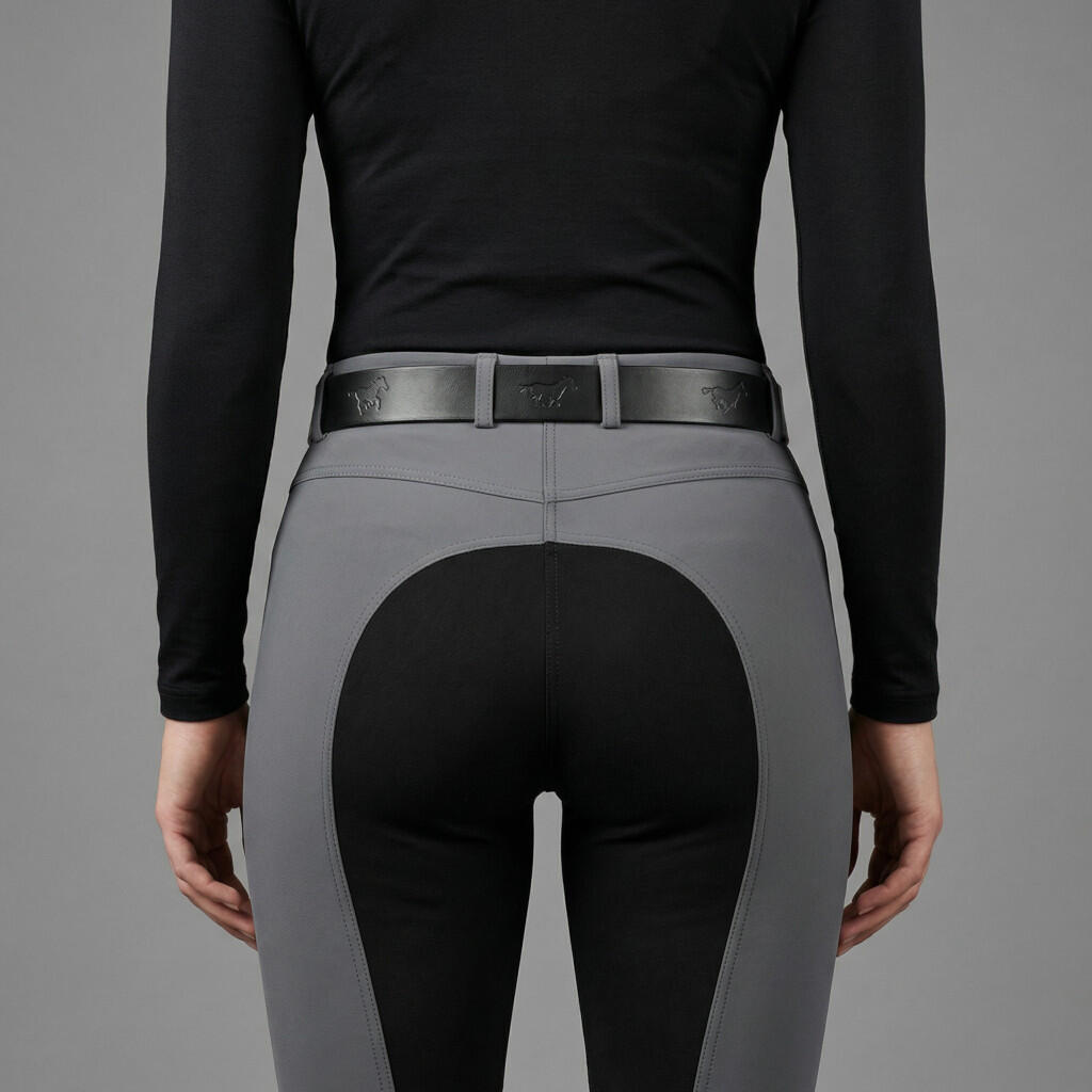 Skórzany pasek jeździecki GALOP WEAR model galop - premium quality