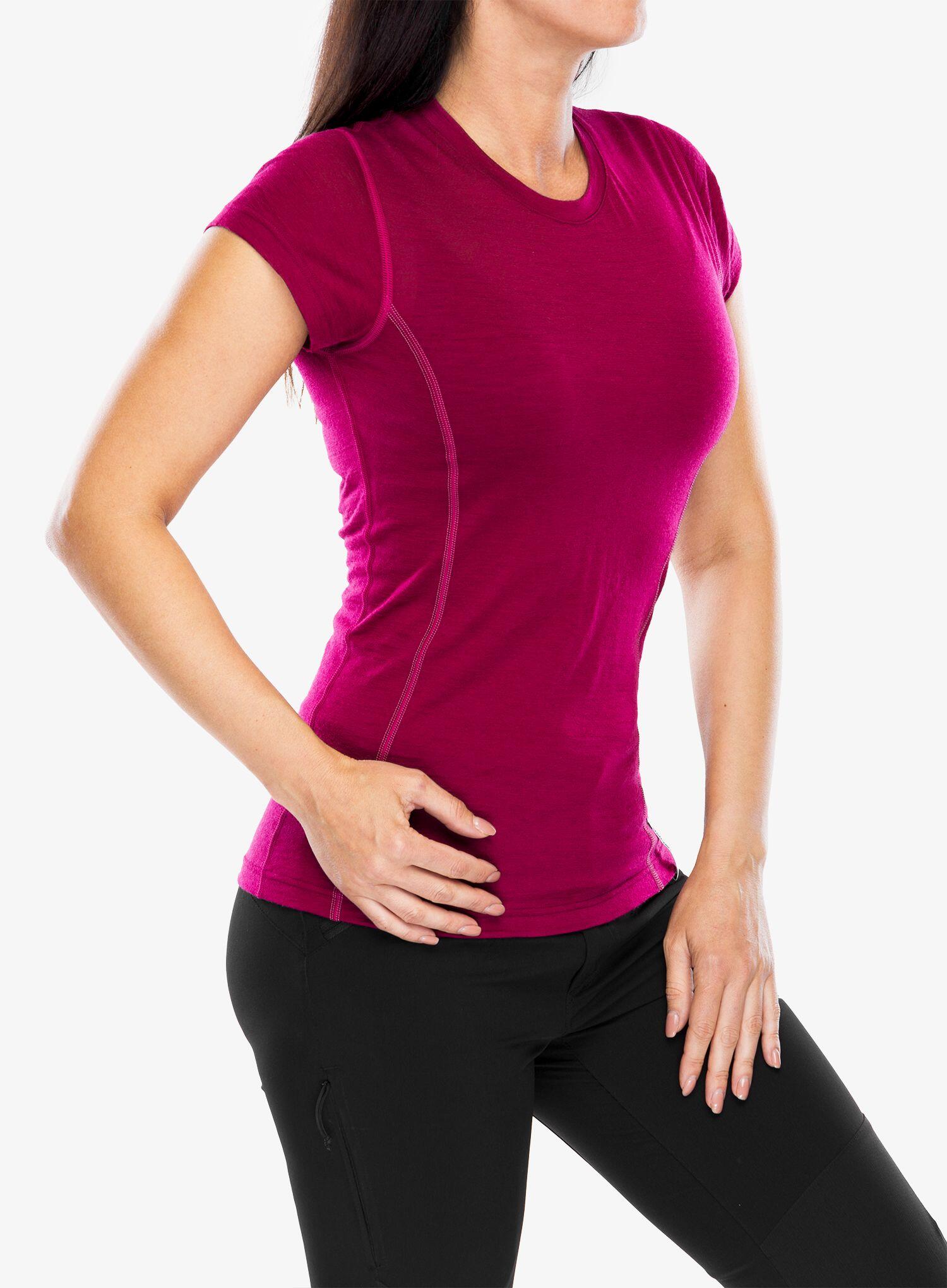Koszulka termoaktywna damska Sensor Merino Active Tee S/S