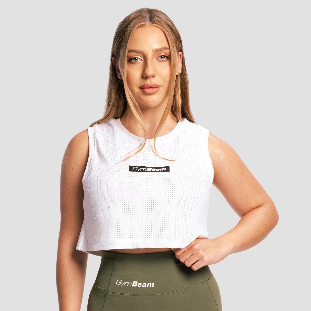 Top damski sporty walki regular biały Combat
