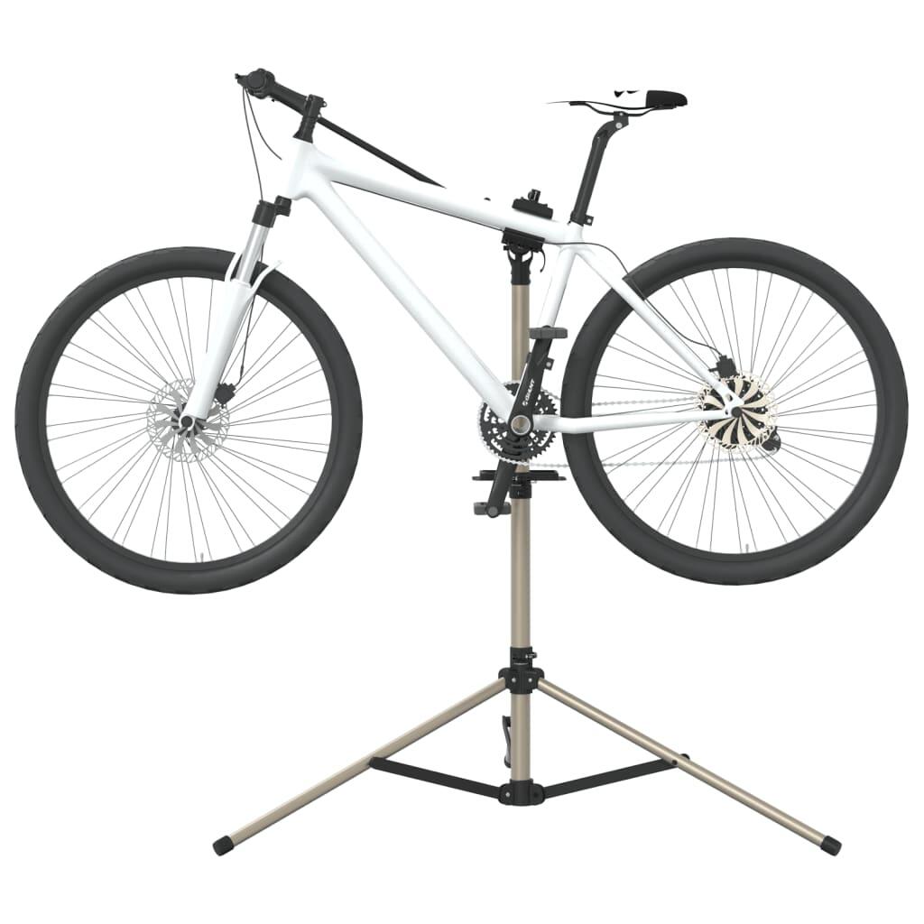 VidaXL Składany stojak serwisowy do roweru 120–165 cm aluminium