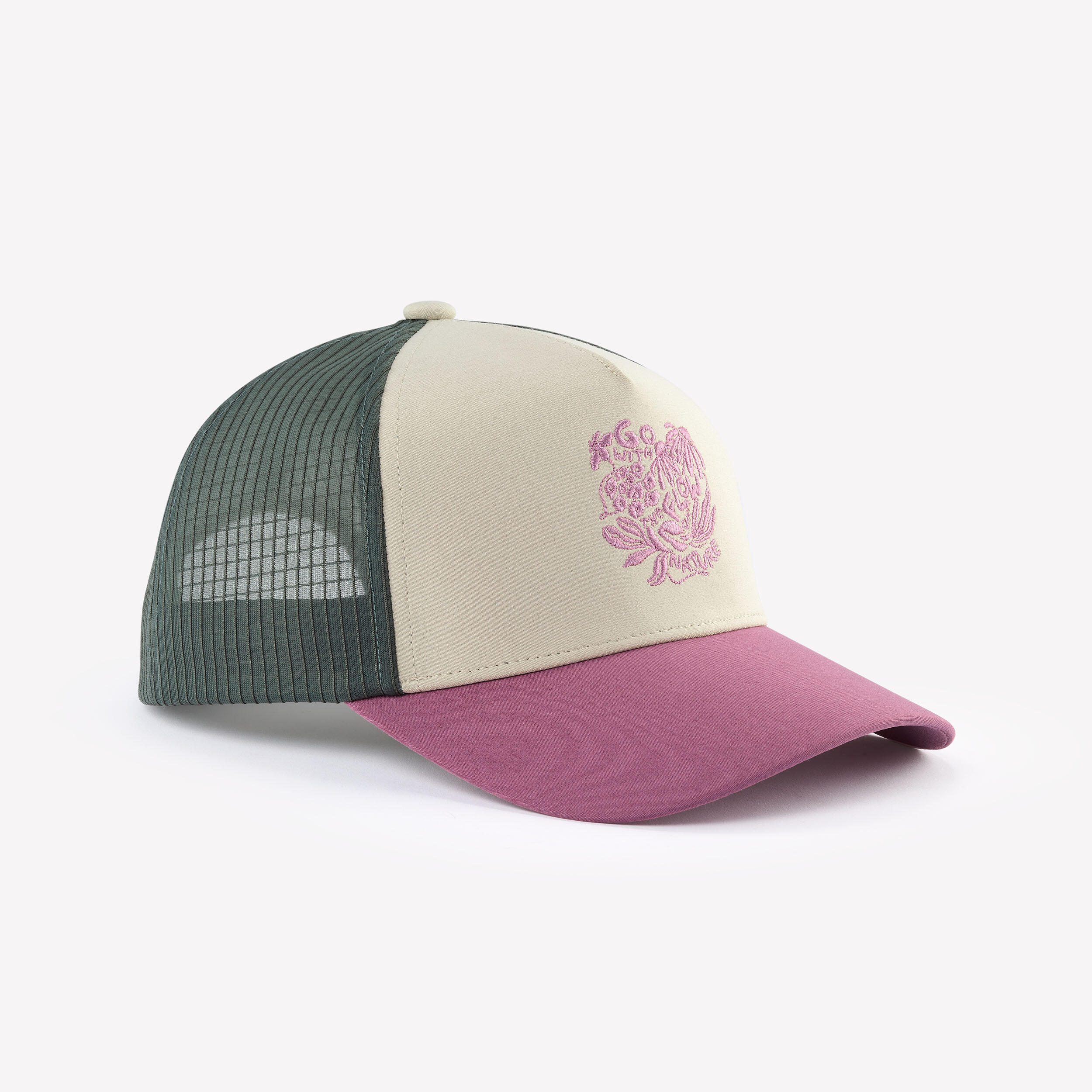 Czapka turystyczna z daszkiem Hike 500 Trucker