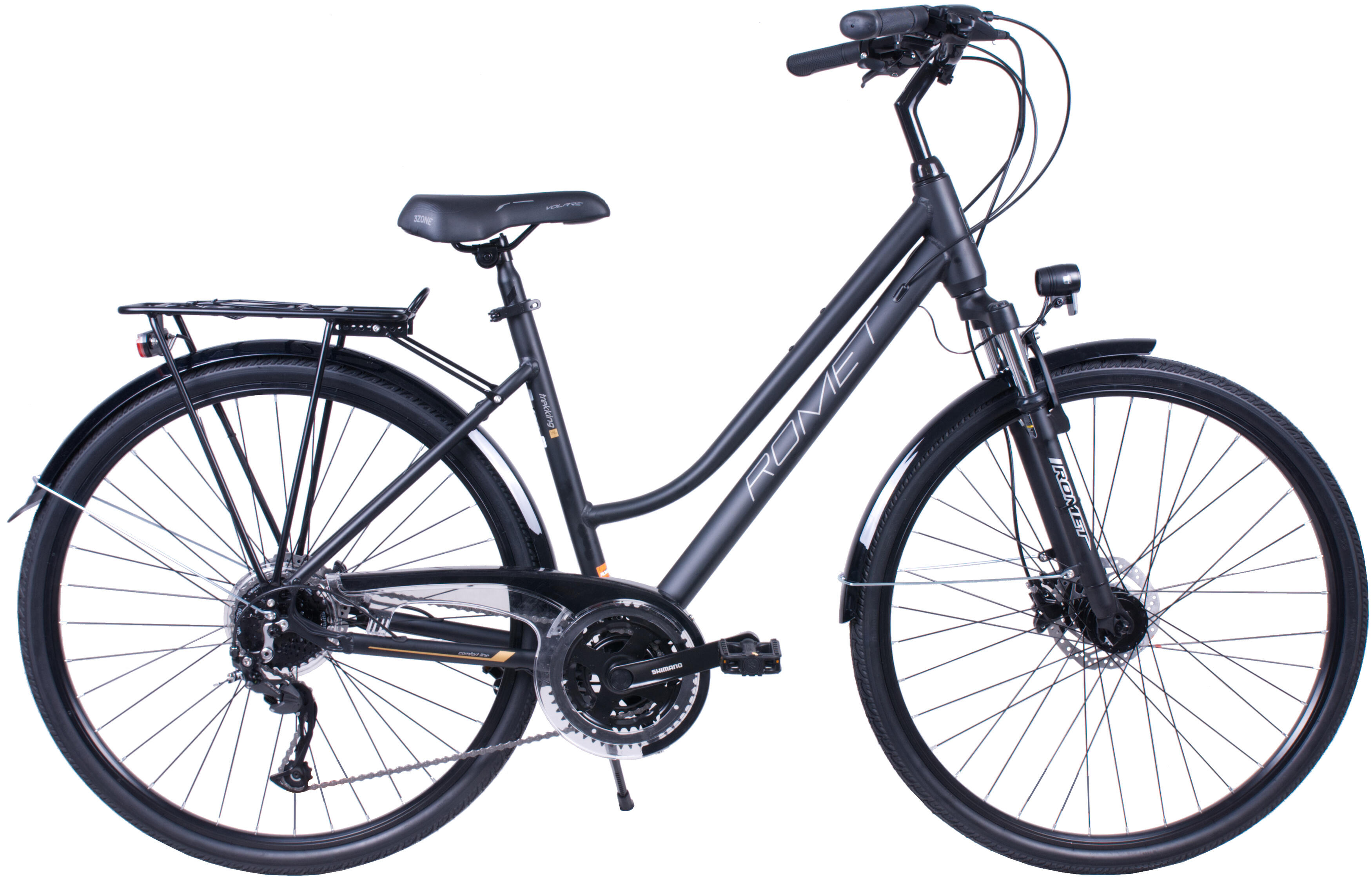 Rower trekkingowy damski Romet Gazela 6.1 Limited Export 28 L(20) czarny