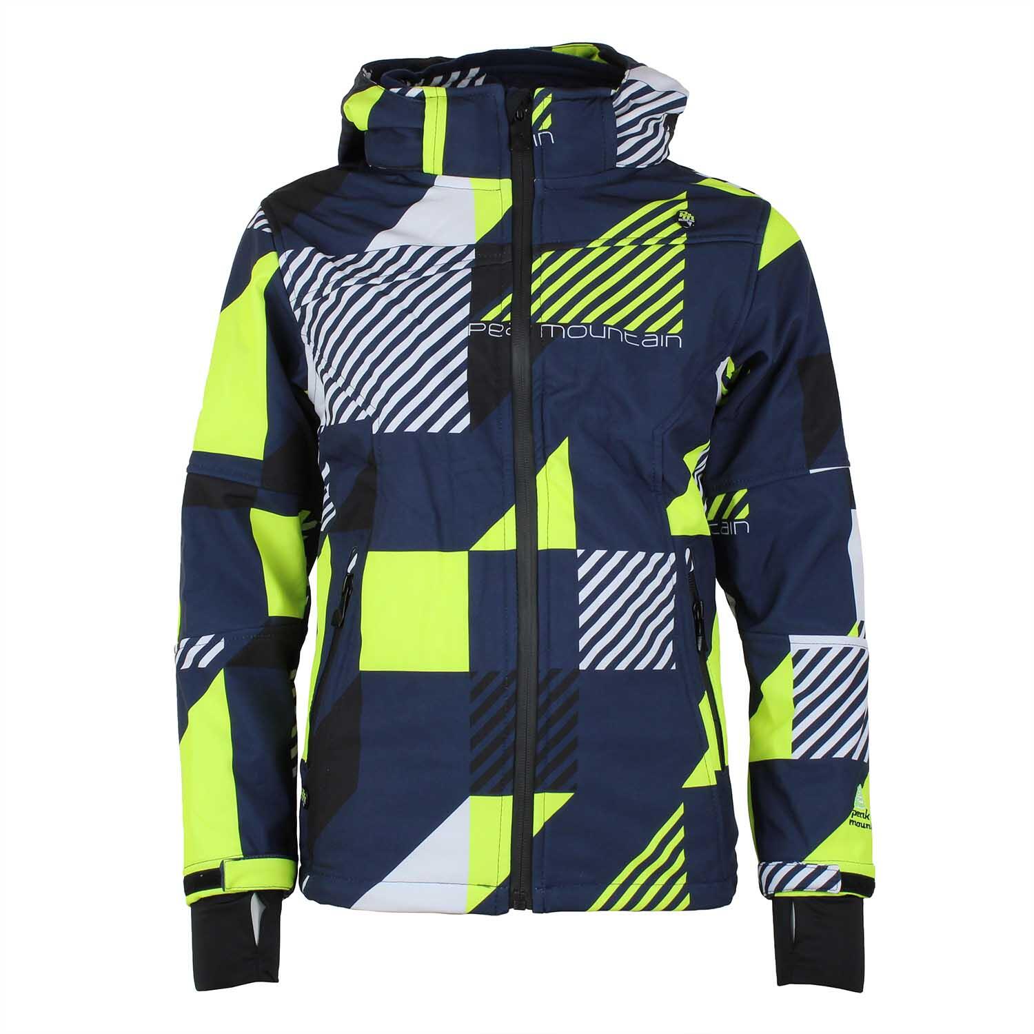 Kurtka softshell z nadrukiem Peak Mountain Cover