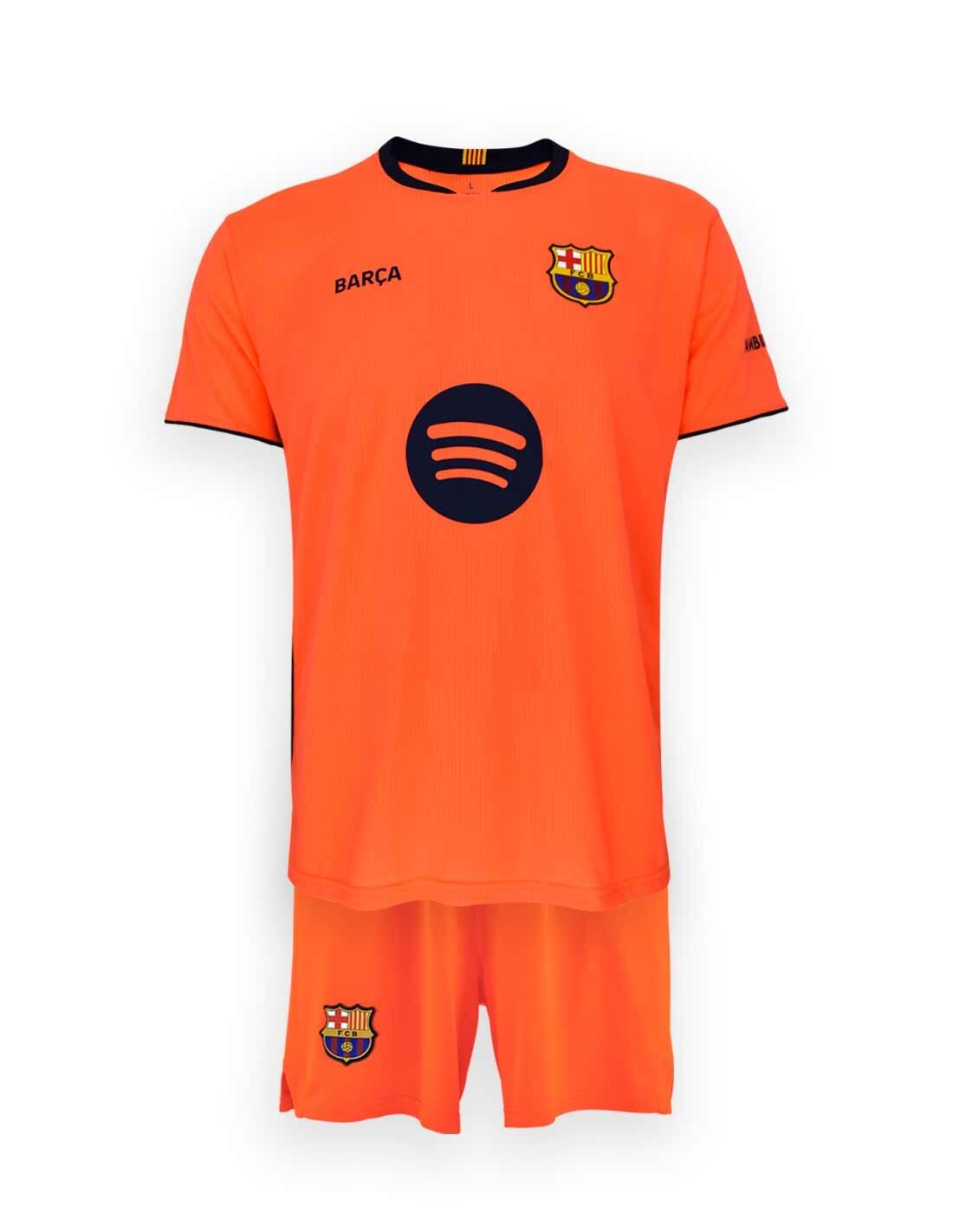 Koszulka wyjazdowa dla dzieci FC Barcelona 25-26 premium, replika