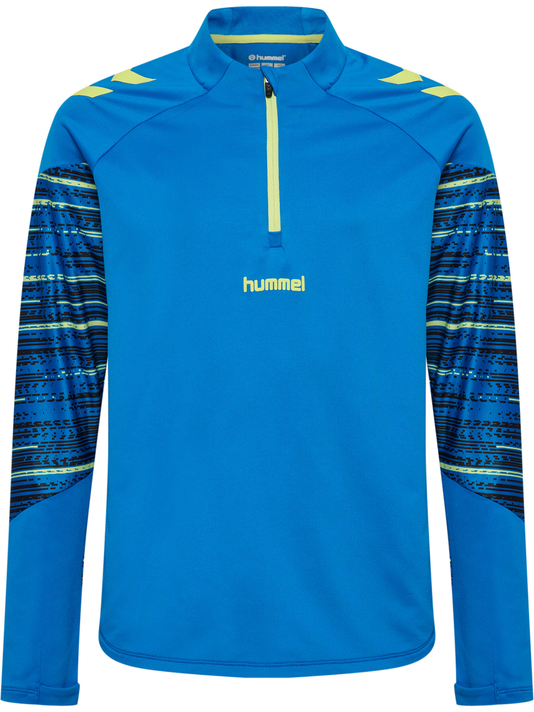 Bluzka treningowa dziecięca 1/2 zamek Hummel Blaze Pro