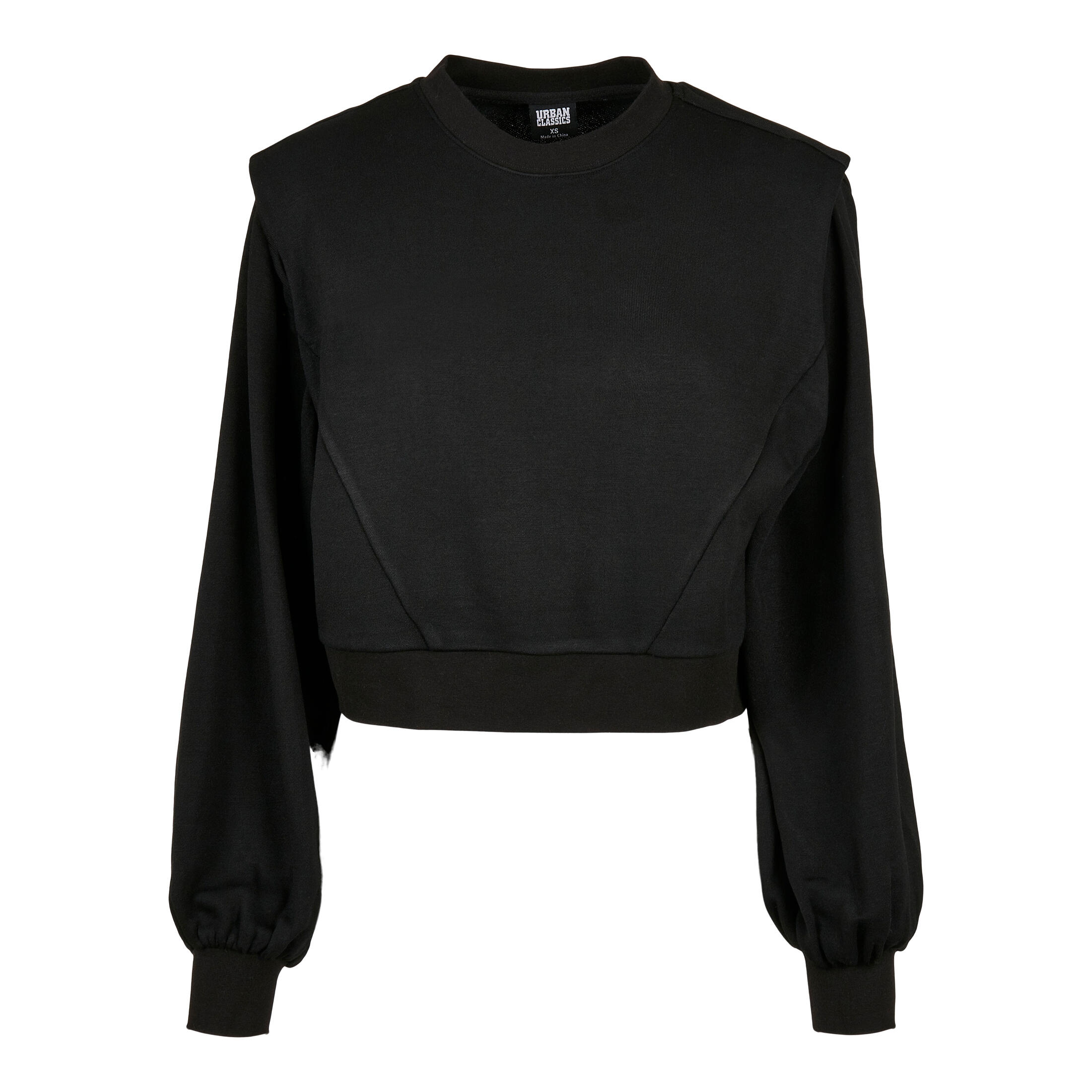 Damska bluza z okrągłym dekoltem Urban Classics ded shoulder modal terry (Duże r