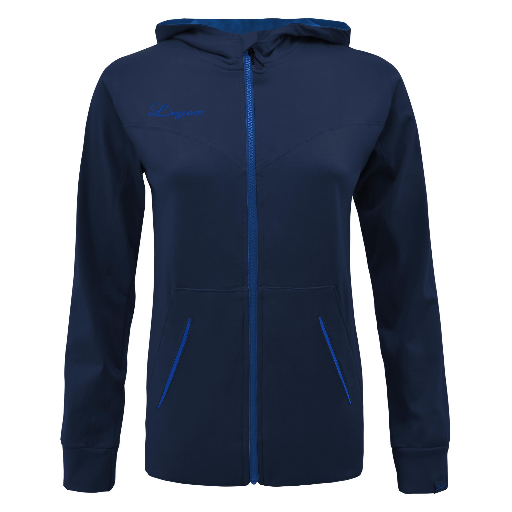 Bluza z kapturem OSHA damska jasnoniebieska