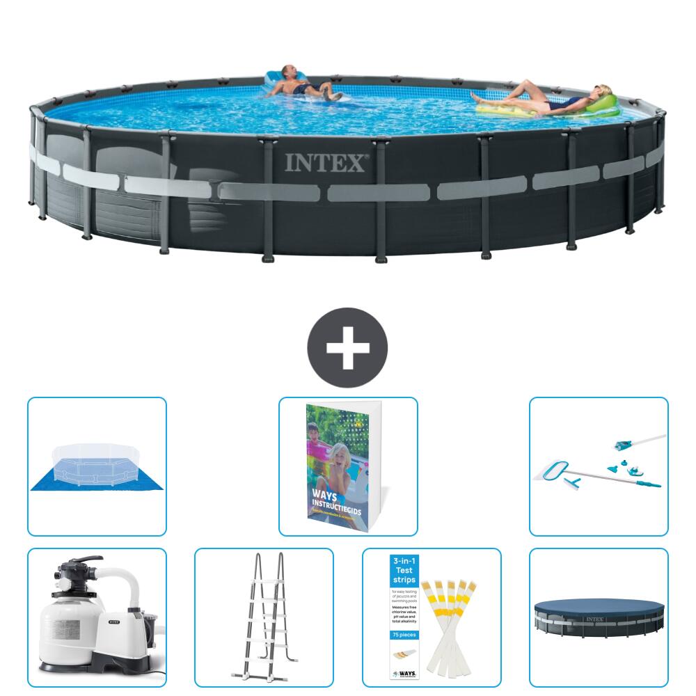 INTEX Basen Ultra XTR Okrągły - 732x132 cm - 8-częściowy S573