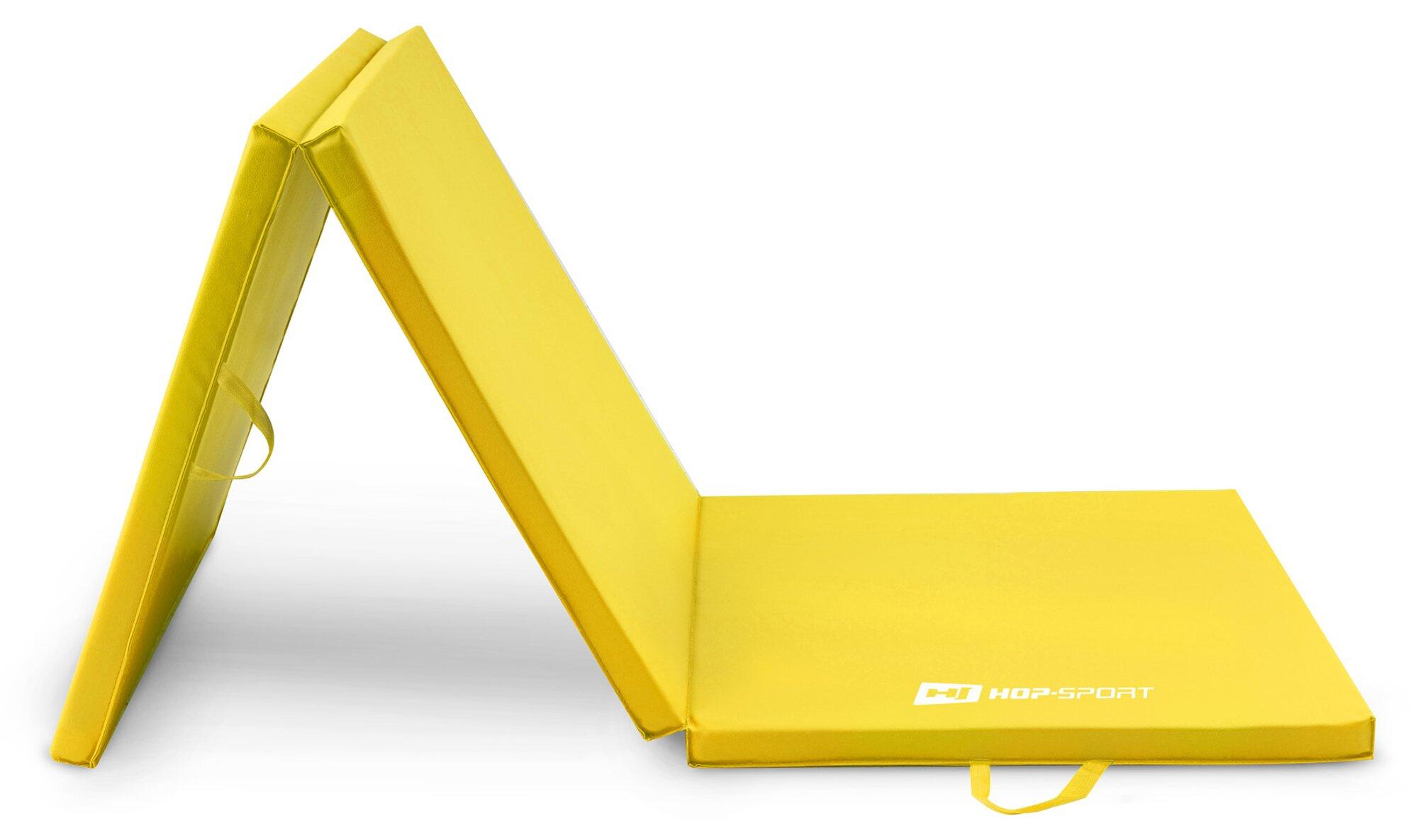 Materac gimnastyczny składany twardy 4cm Hop-Sport