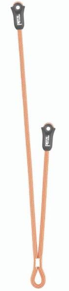 Lina podwójna Petzl DUAL CAVING 35/65 cm dynamiczna pomarańczowa 85 g