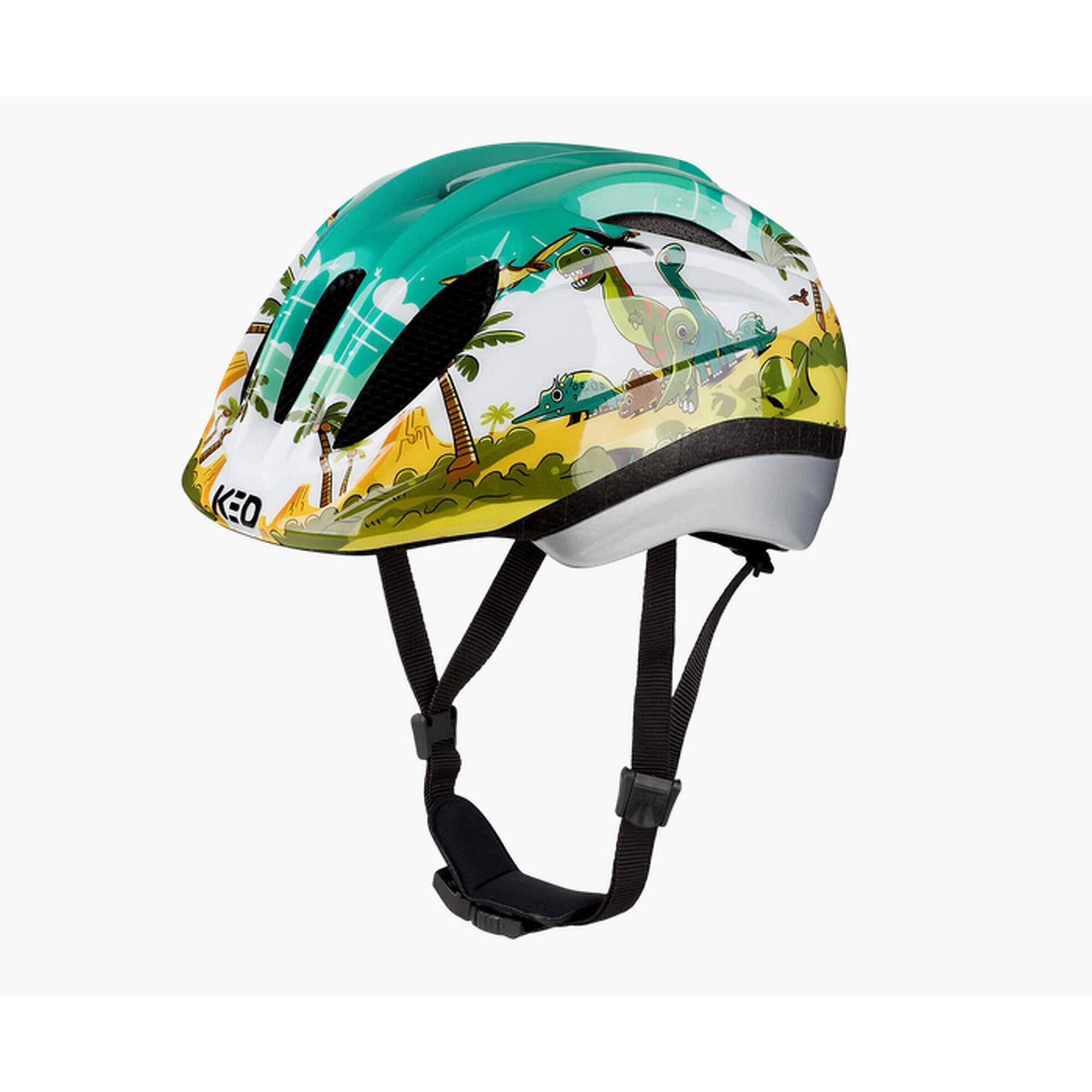 Kask dziecięcy MEGGY II TREND Dino Glossy
