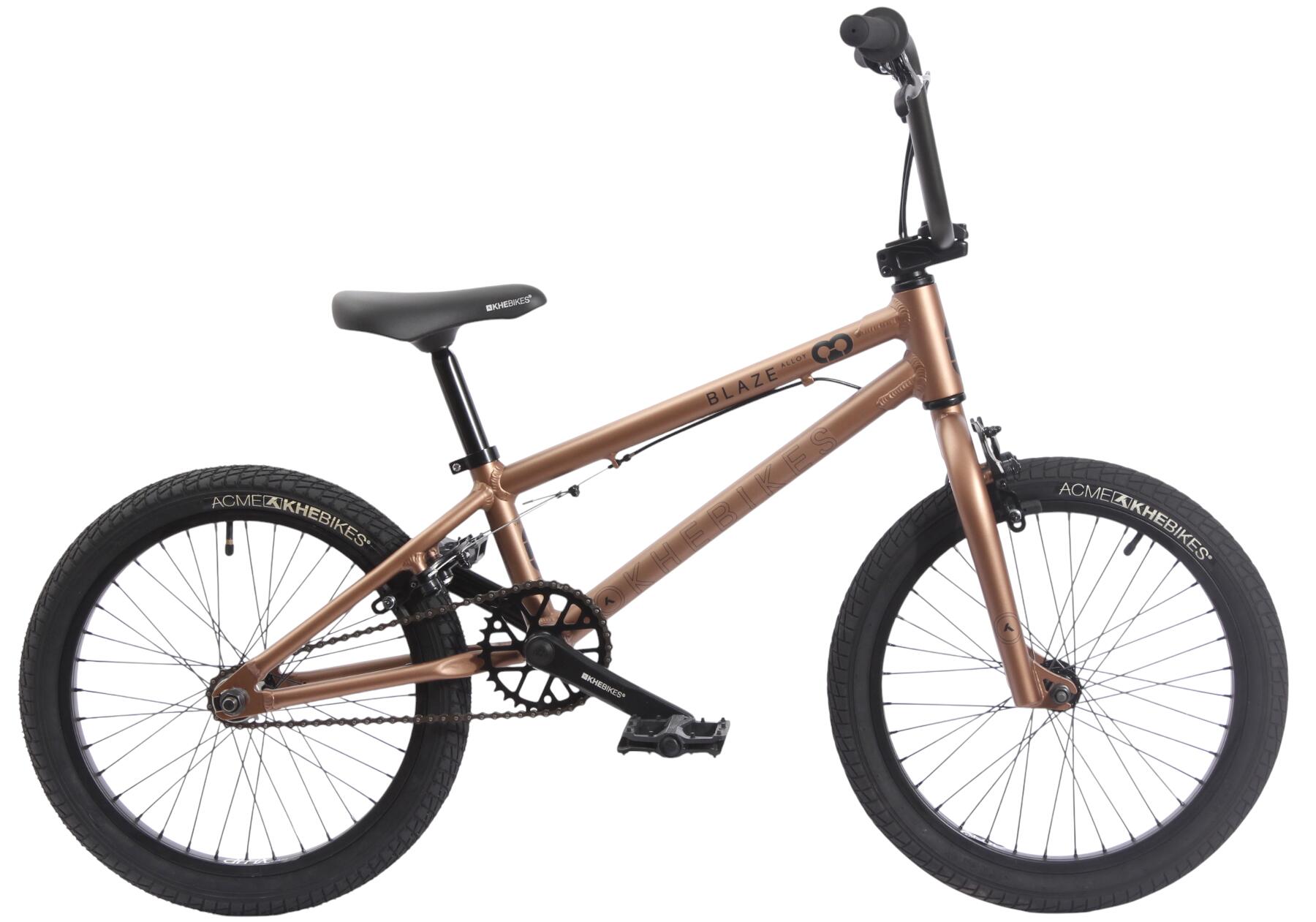 Rower BMX dla dzieci BLAZE AL złoty 18 cali 9,3 kg