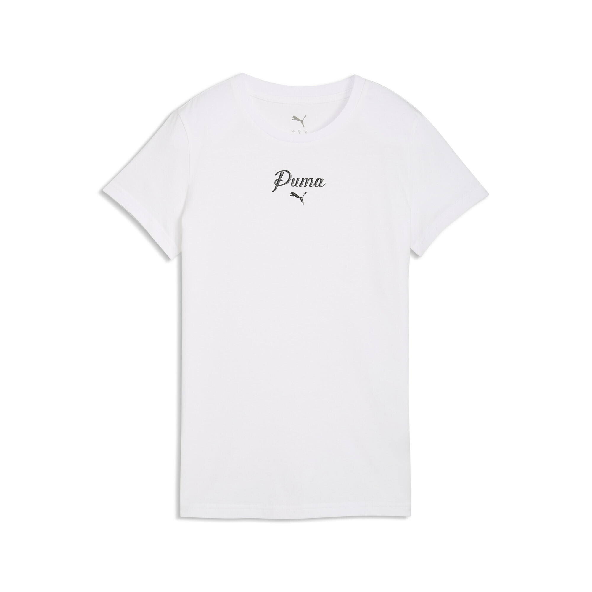 Damska koszulka Essentials Script PUMA