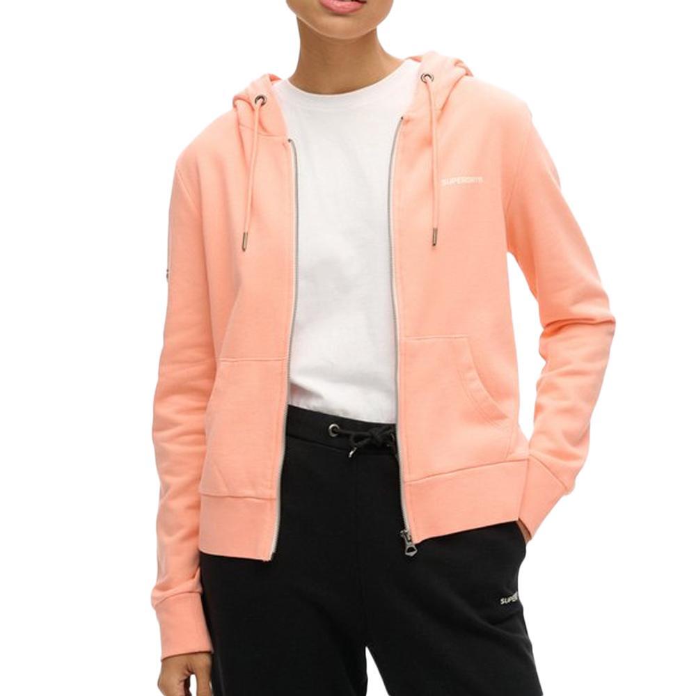 Kurtka Zippée Pomarańczowa Superdry