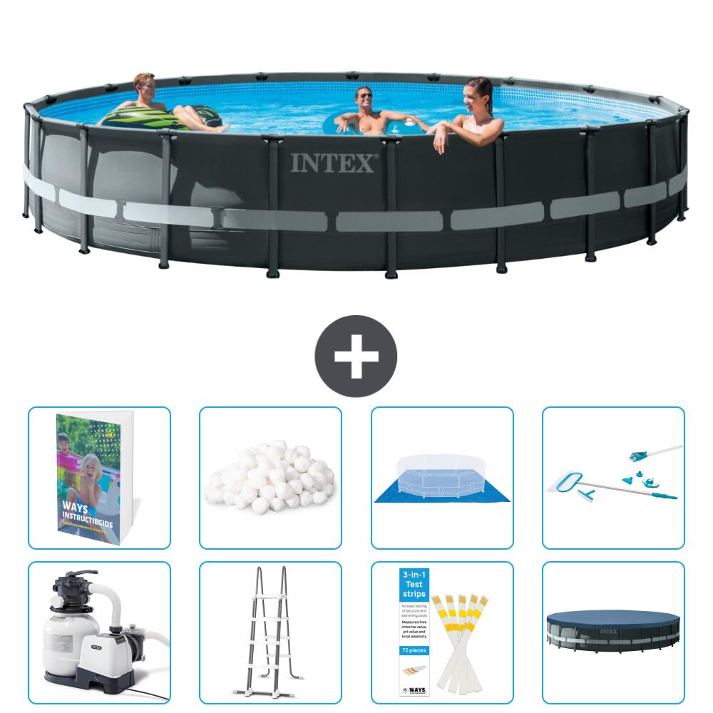 INTEX Basen Ultra XTR Okrągły - 610x122 cm - 9-częściowy S675