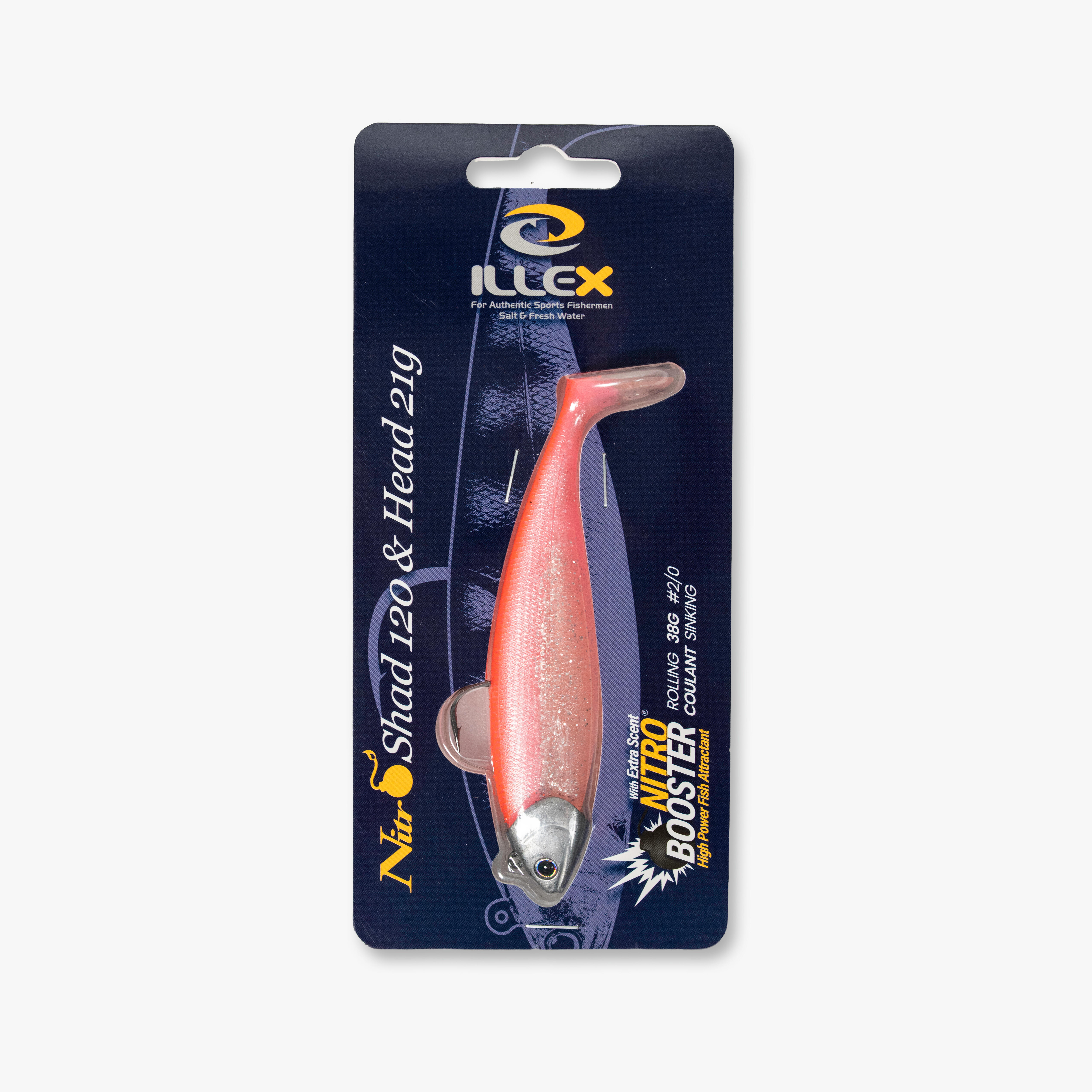 Zestaw Illex Nitro Shad 120 21 g Super Pink