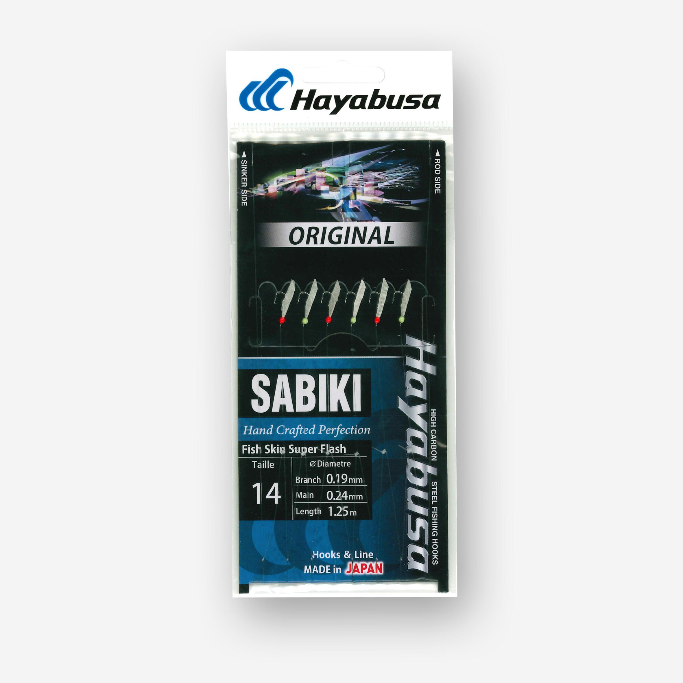 Przywieszka Hayabusa Sabiki Fish Skin Super Flash nr 14