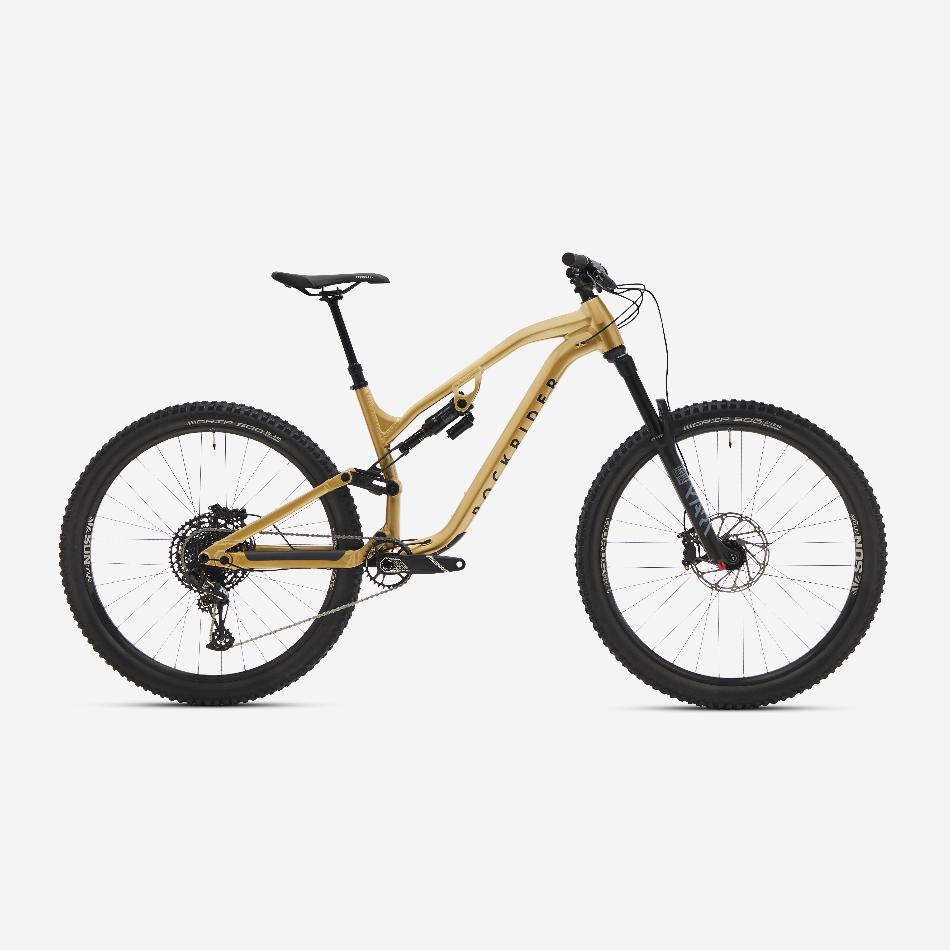 Second Life - Rower górski MTB All Mountain Rockrider Feel... - Rower Używany