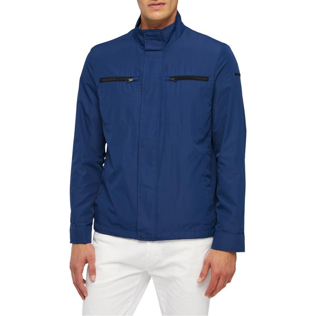 Kurtka GEOX M JHARROD SHORT JKT Niebieski