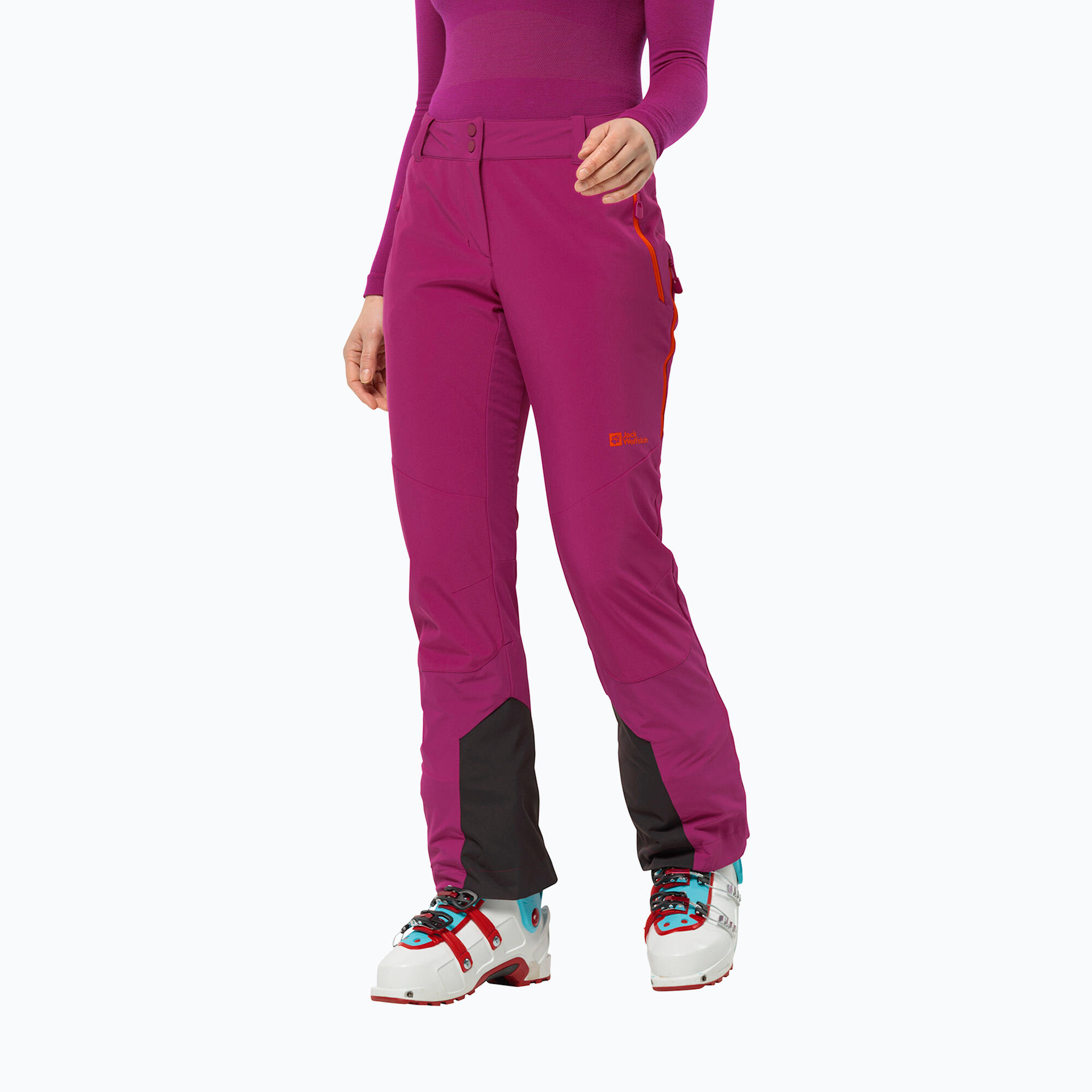 Spodnie softshell damskie Jack Wolfskin Alpspitze Tour