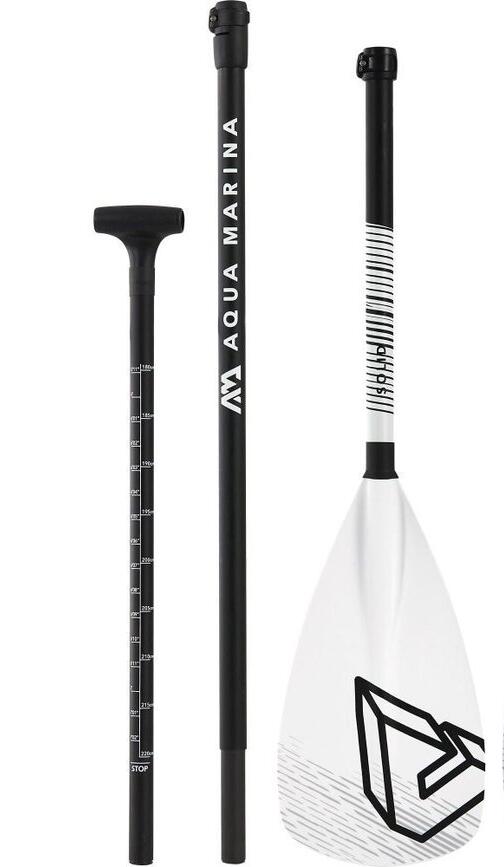 Wiosło SUP Aqua Marina SOLID z jednym piórem 3cz. z włókna szklanego