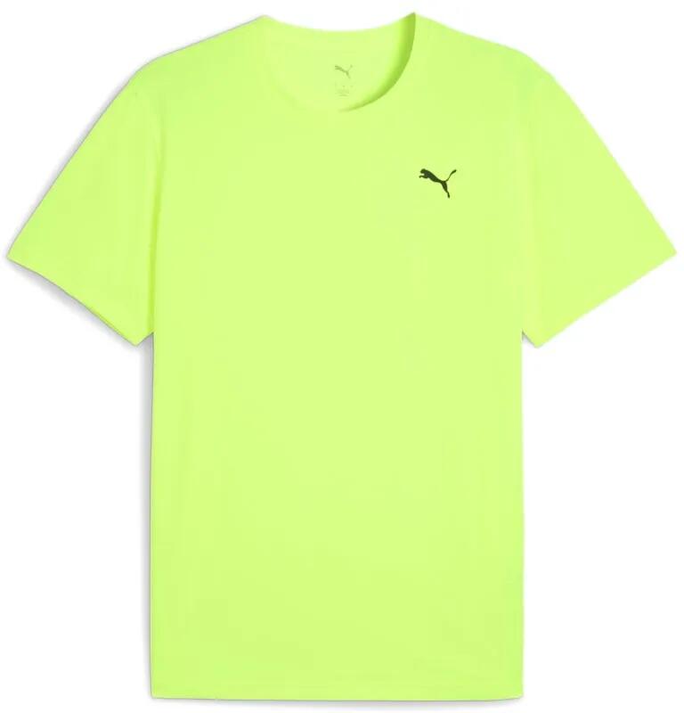 Męska koszulka Puma Ess Solid Cat, żółta, 2xl