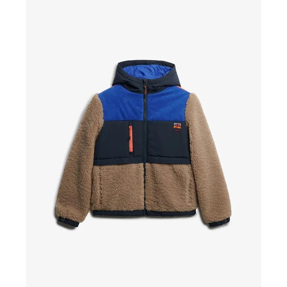 Damska polarowa kurtka z kapturem Superdry