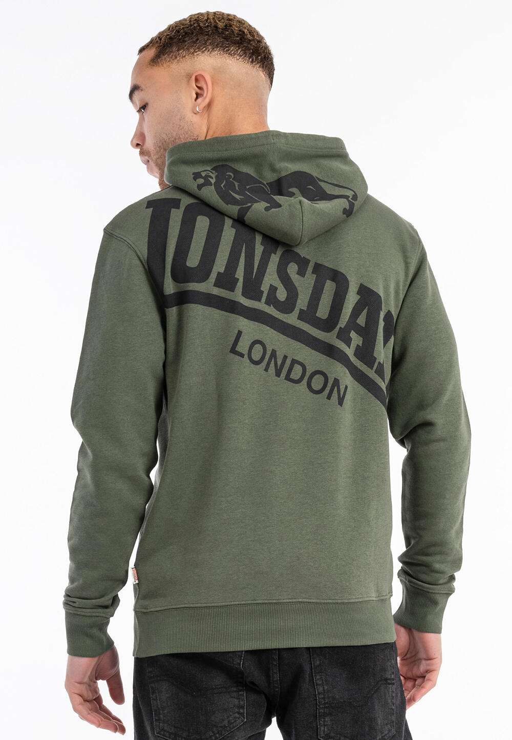 Bluza z kapturem o regularnym kroju Lonsdale Maywick