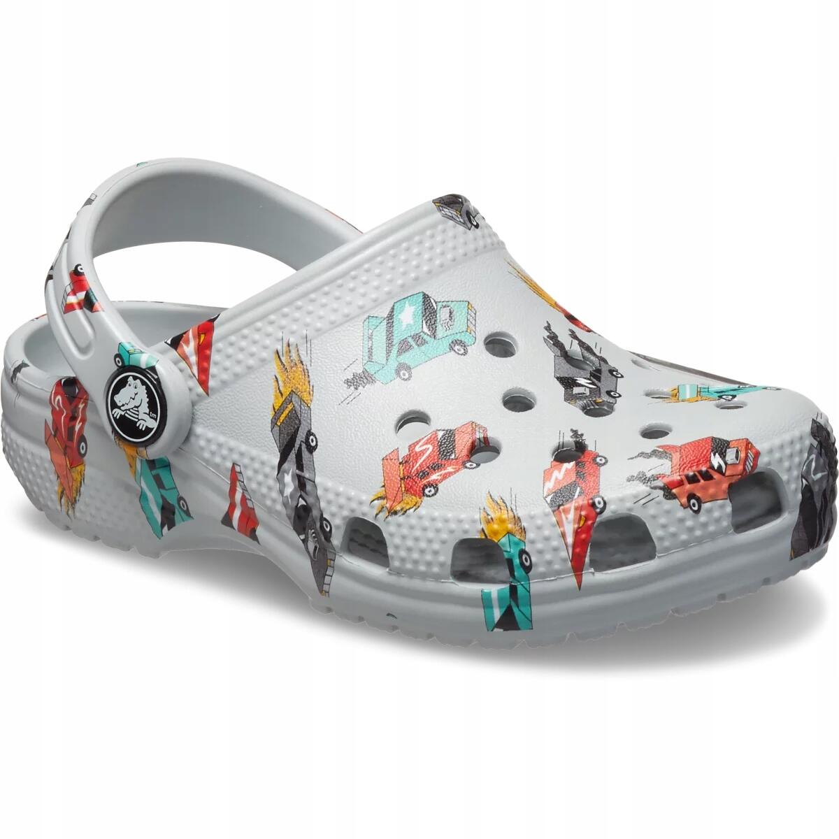Chodaki Dla Dzieci Crocs Classic Race Cars Graphic Clog