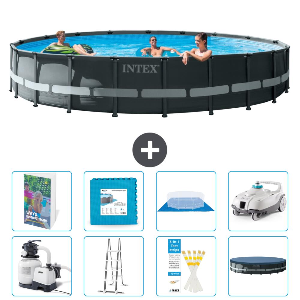 INTEX Basen Ultra XTR Okrągły - 610x122 cm - 9-częściowy S531