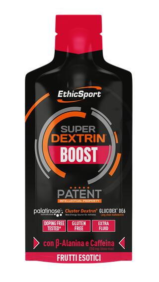 Płynny żel energetyczny z kofeiną EthicSport Super Dextrin Boost