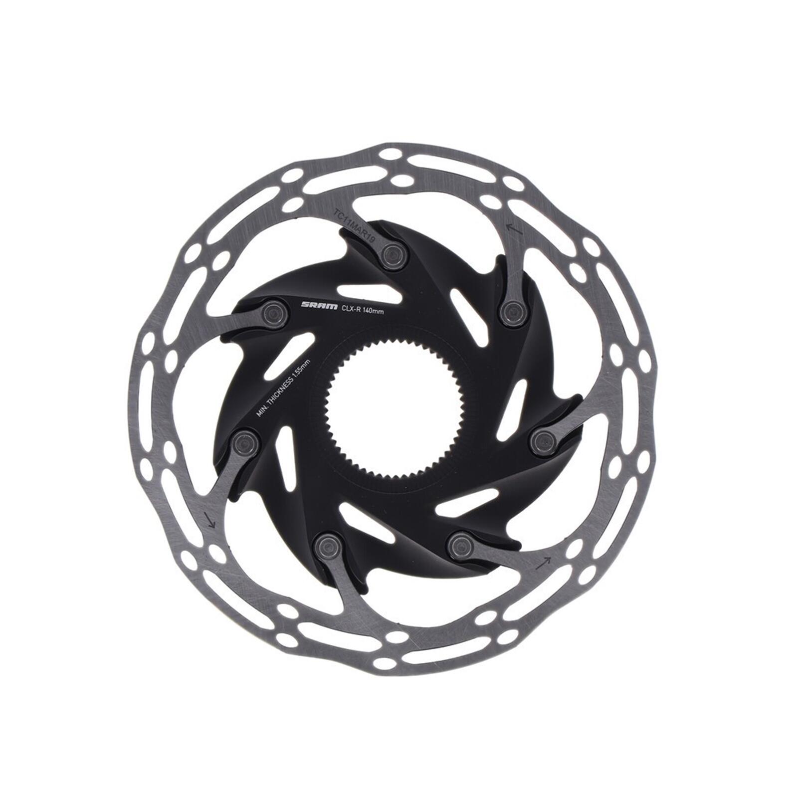 Płyty Sram Rotor Centerline Xr 2P Centerlock 140Mm Blk Rounded