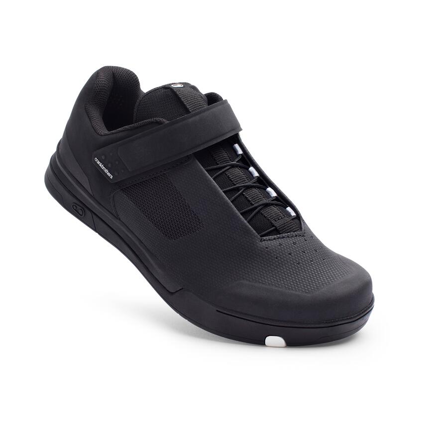 Buty MALLET SPEEDLACE - czarno-białe / czarna podeszwa