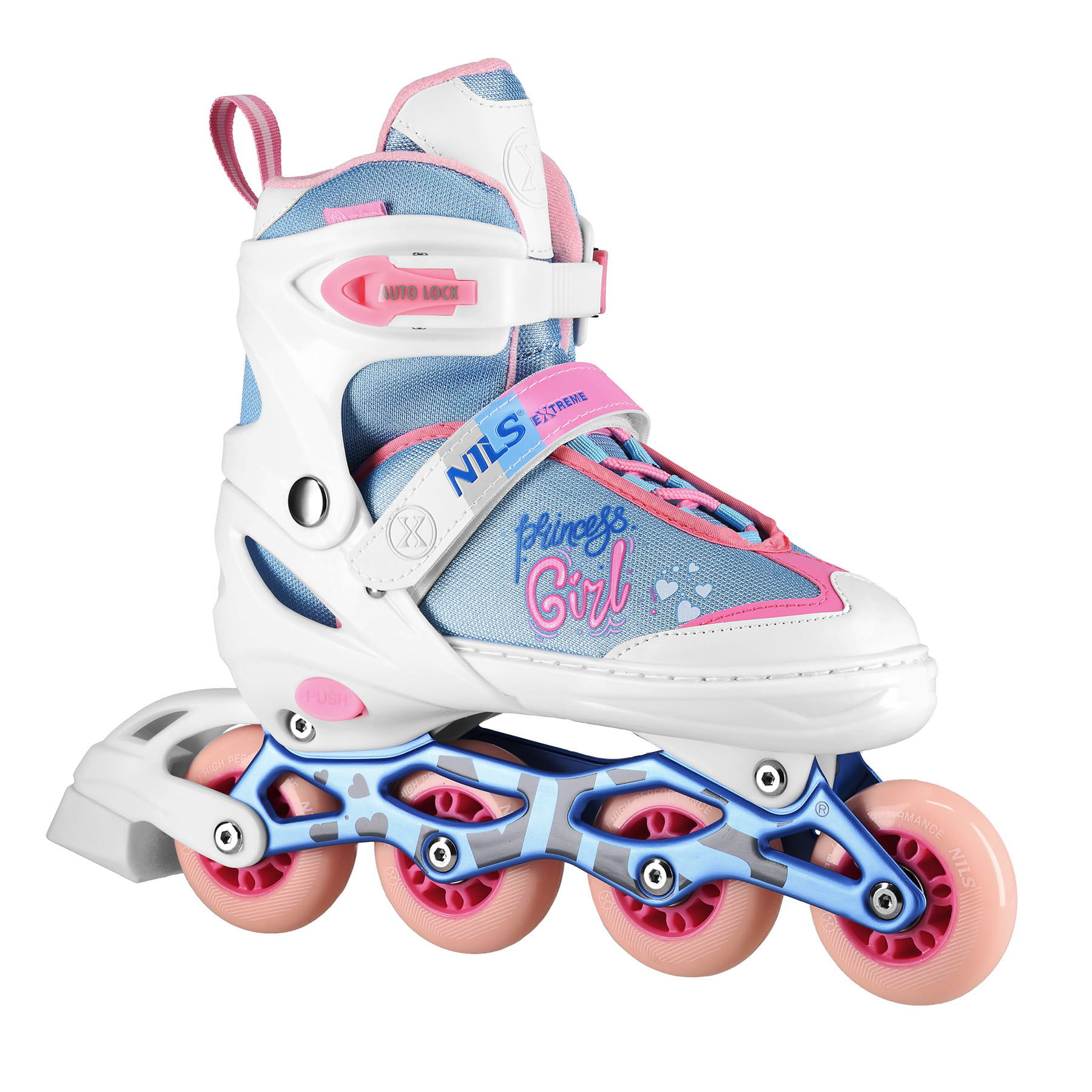 Rolki rekreacyjne Princess NA18168A Nils Extreme regulowane