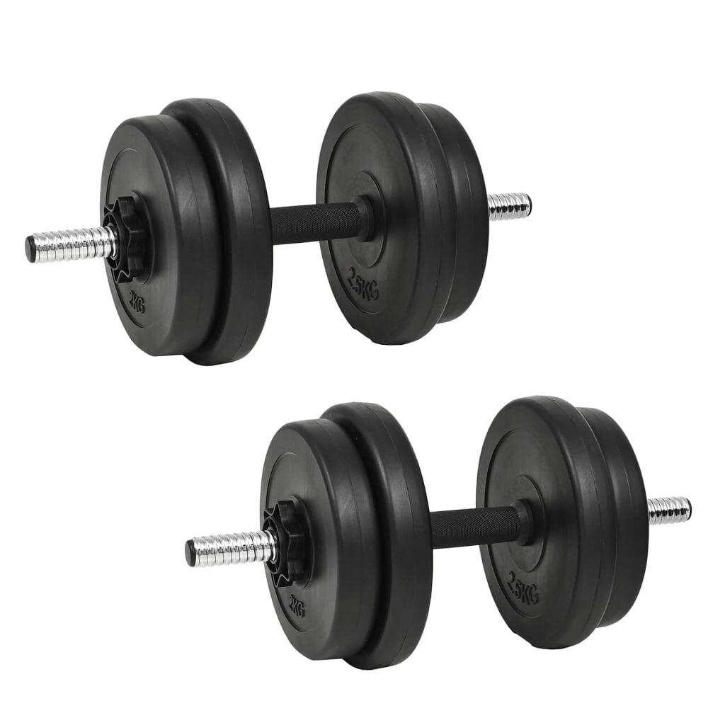 VidaXL zestaw hantli regulowanych 20 kg, 14 elementów