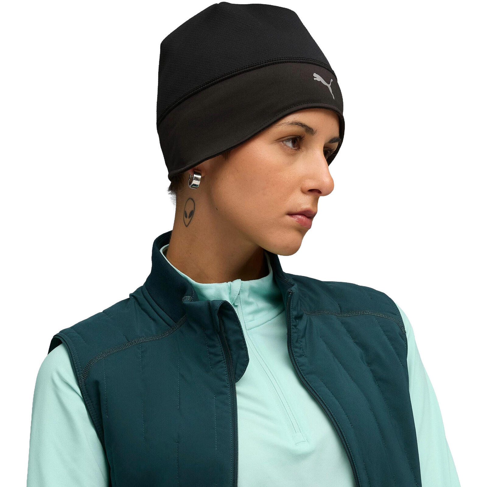 Fasola Puma Running Contoured Skull Beanie