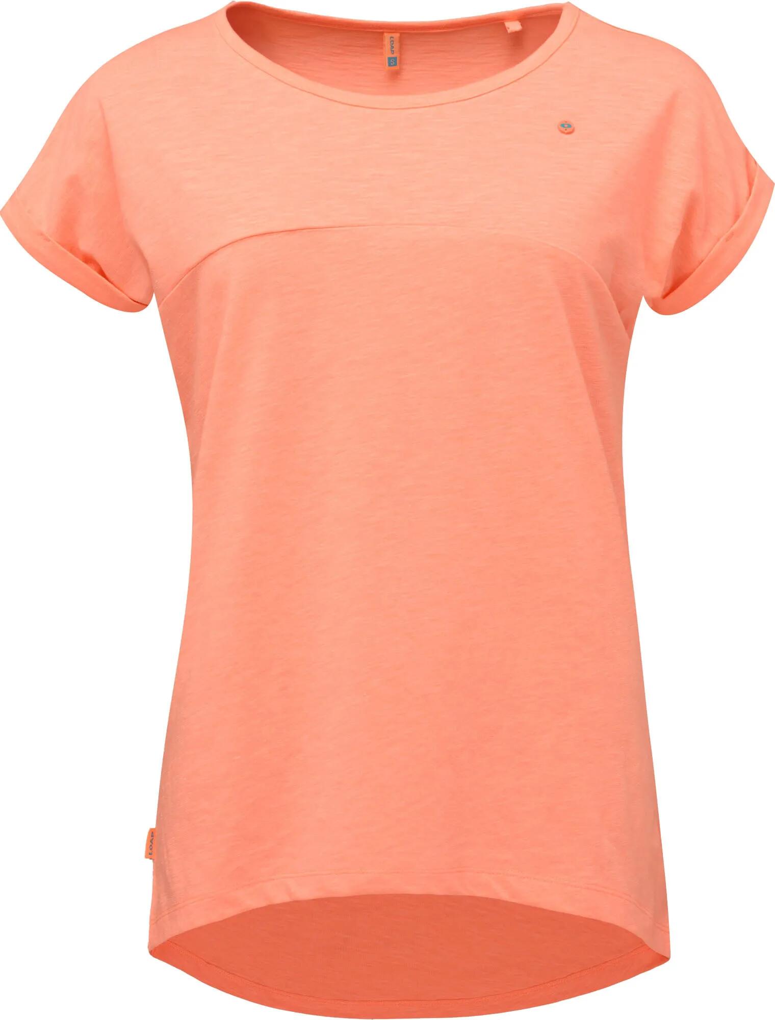 T-shirt damski Loap Blavekarka pomarańczowy