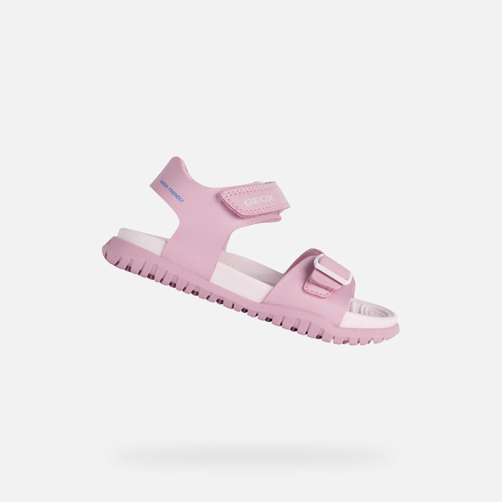 Sandały GEOX J SANDAL FUSBETTO GI Rose