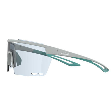 Okulary do jazdy nocnej - RL001N - zielono-niebieskie - niebieskie soczewki