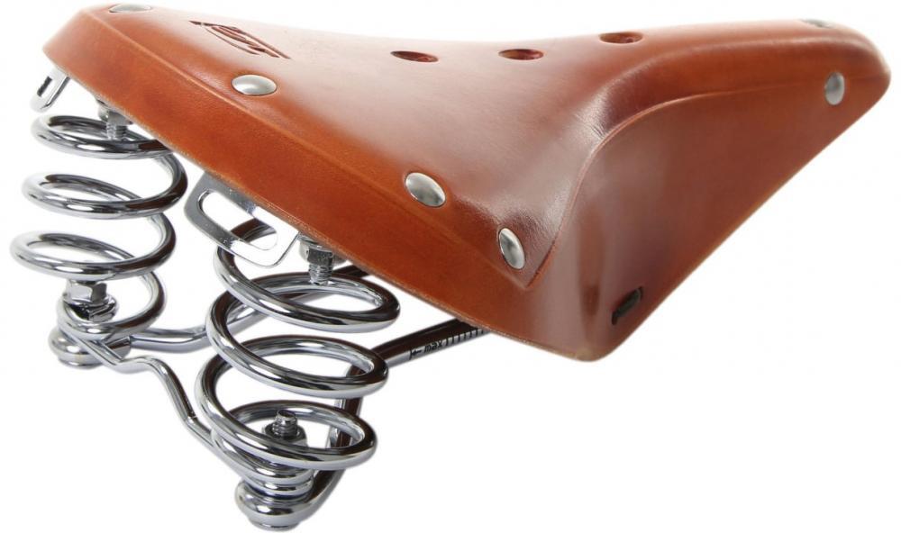 Siodło CONTEC Classic Exclusiv Trekking skórzane honey