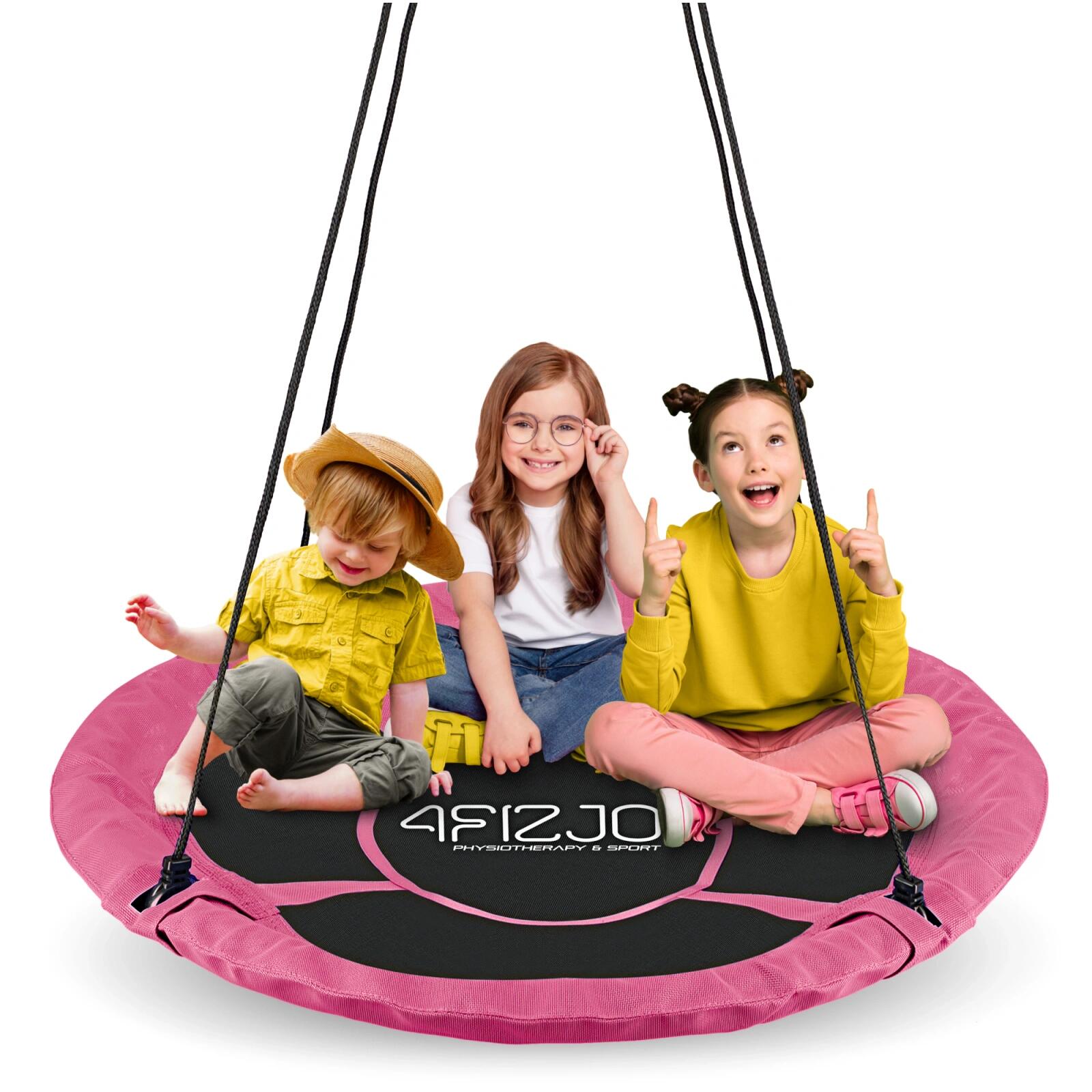 Huśtawka ogrodowa dla dzieci XXL Bocianie Gniazdo 120 cm