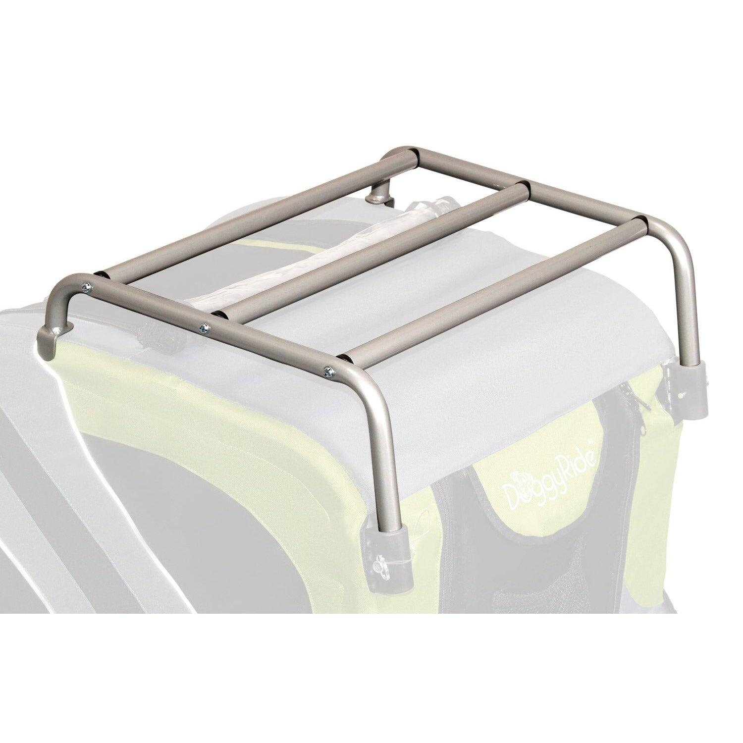 DutchDogDesign Doggyride Bear - Transporter dla psa srebrny