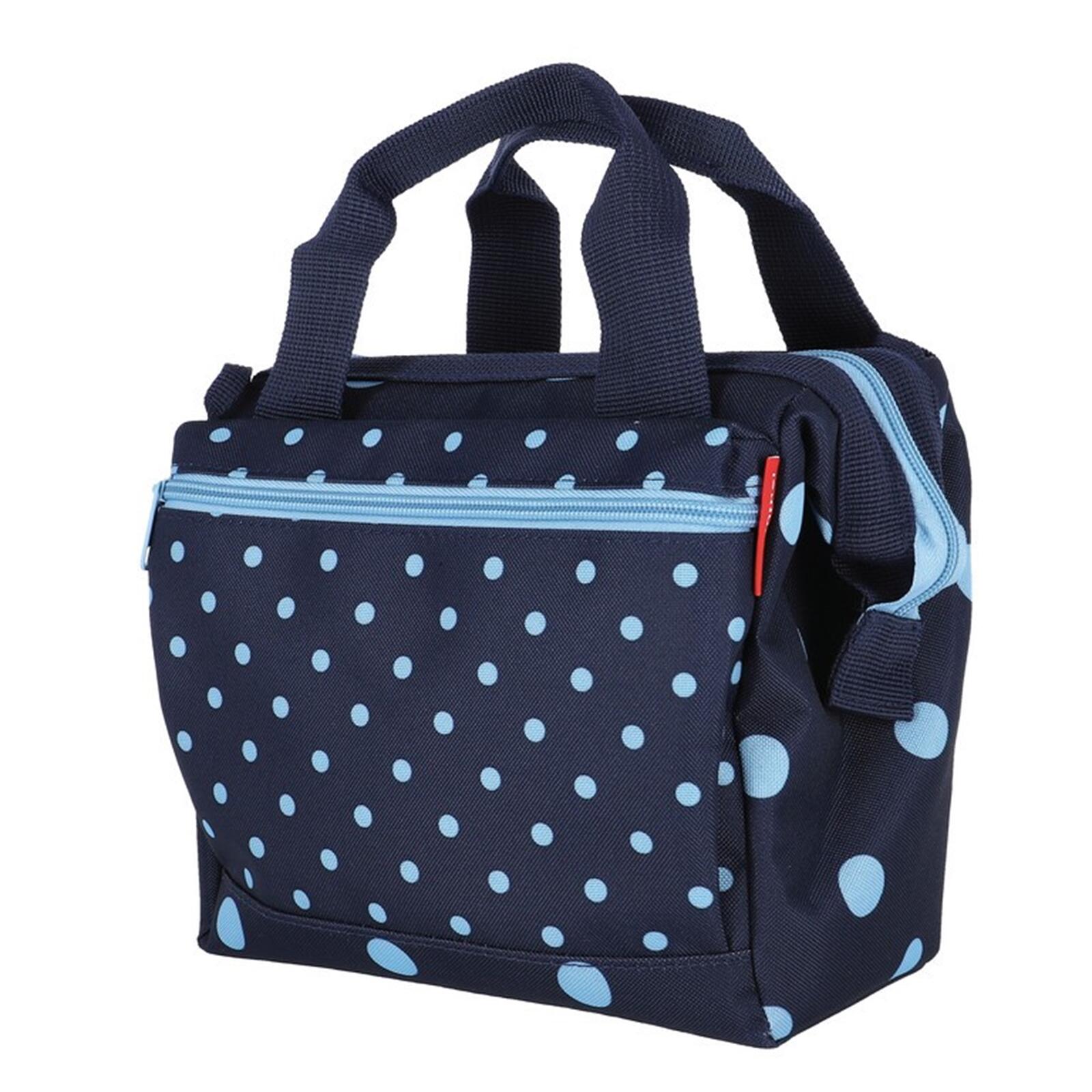 Lenkertasche ROOMY, mieszane kropki niebieskie