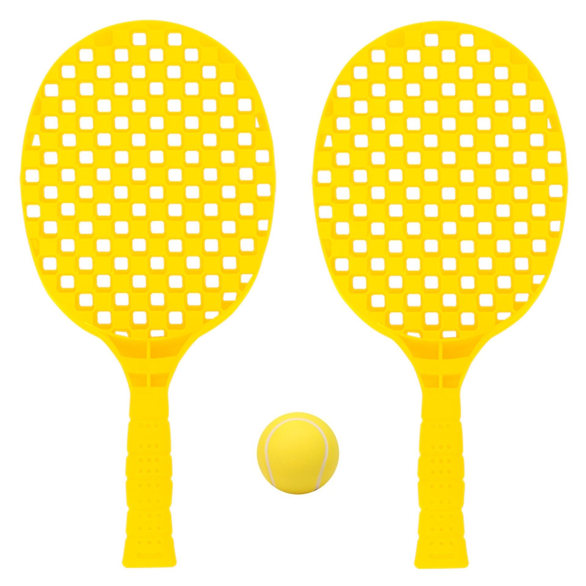 Zestaw shuttleball 2 rakiety i piankowa piłka